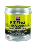 KIT MASILLA TELA FIBRA + ENDURECEDOR 250 GR. 14492