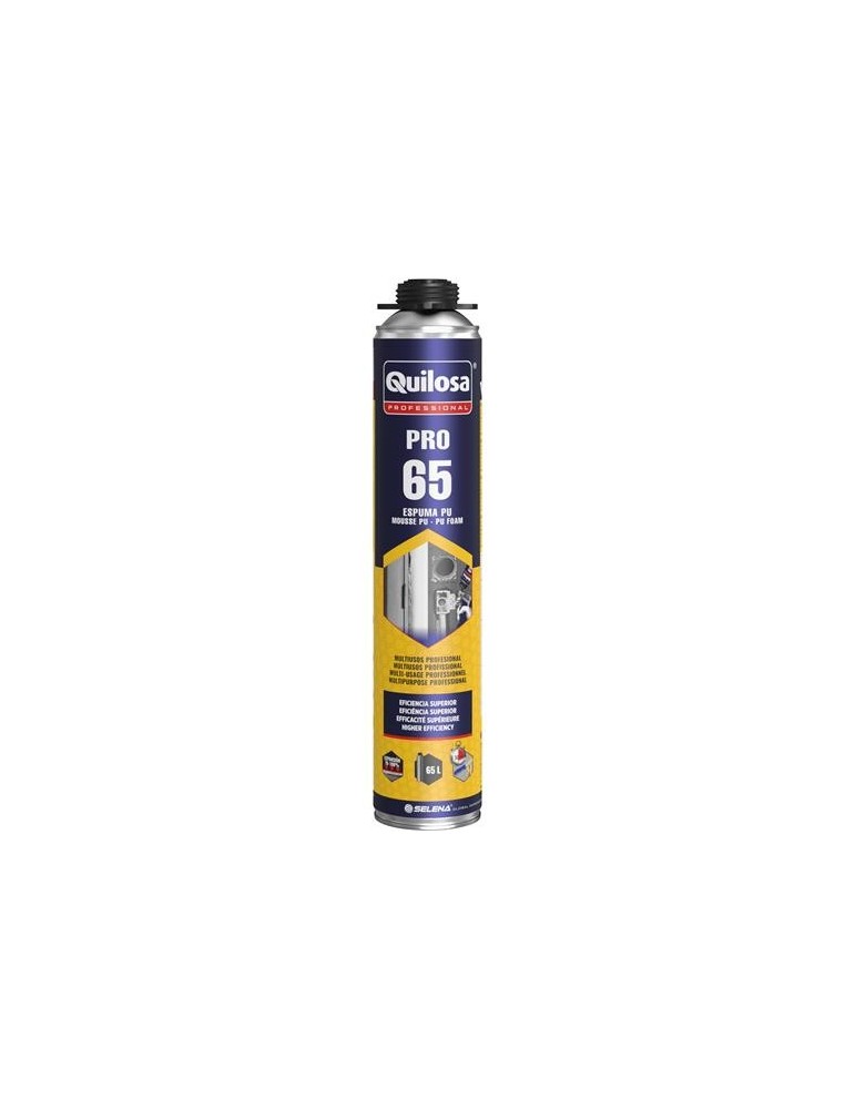 ESPUMA POLIURETANP PROFESIONAL 65 PISTOLA 750ML