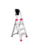 ESCALERA DE TIJERA PROFESIONAL 3 PELDAÑOS DOMUS3