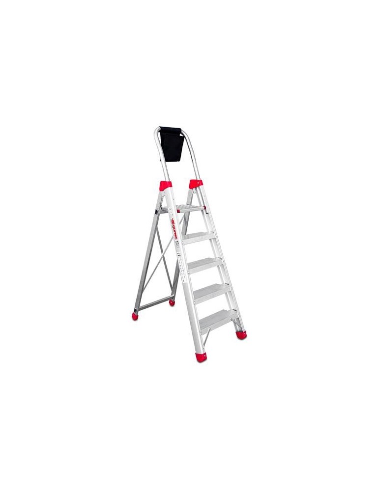 ESCALERA DE TIJERA PROFESIONAL 5 PELDAÑOS DOMUS5