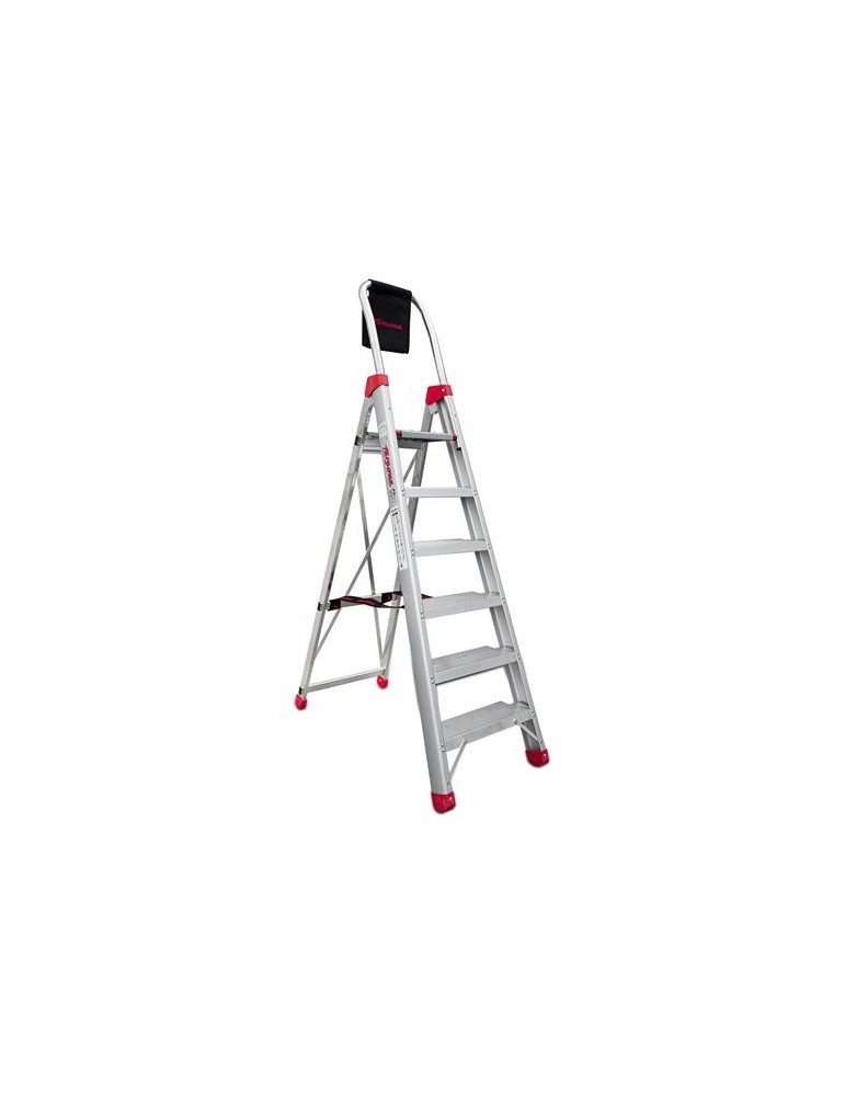 ESCALERA DE TIJERA PROFESIONAL 6 PELDAÑOS DOMUS6