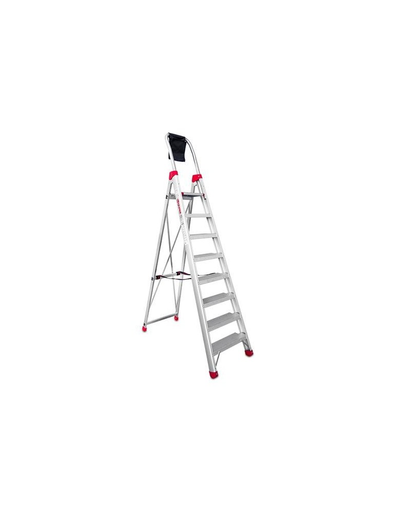 ESCALERA DE TIJERA PROFESIONAL 8 PELDAÑOS DOMUS8