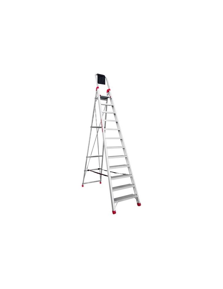 ESCALERA DE TIJERA PROFESIONAL 12 PELDAÑOS DOMUS12