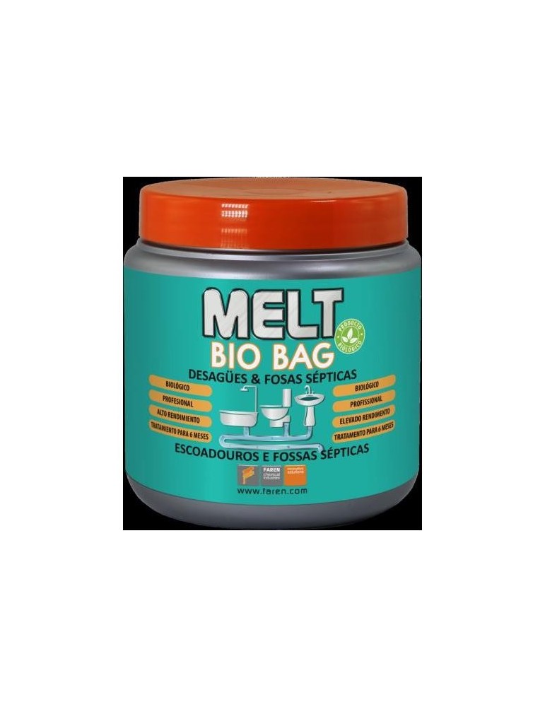 TRATAMIENTO BIOLOGICO FOSA SEPTICA MELT BIO BAG