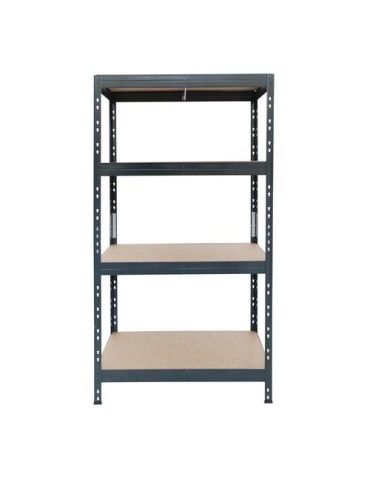 ESTANTERIA RIV S400 4N 180X150X45 R7016 MATE NEGRO