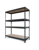 ESTANTERIA METAL/AGLOMERADO RIVET 150/60 ANTRACITA