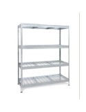 ESTANTERIA METALICA WIRE 180X150X60 GALVANIZADO