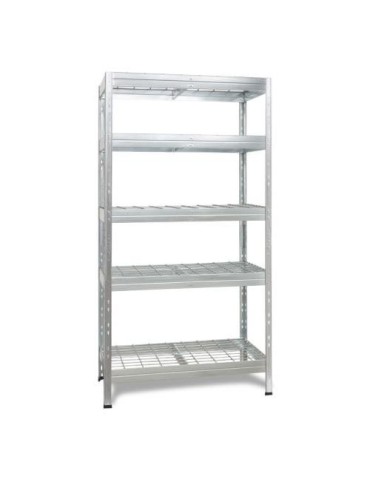ESTANTERIA METALICA WIRE 180X90X45 GALVANIZADO