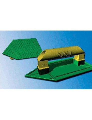 TALOCHA ANGULAR PLASTICO 265X140 MM. 2050