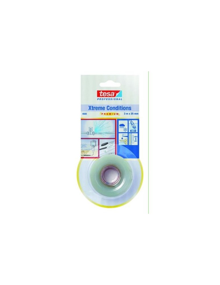 CINTA EXTERIOR.X-TREM TRANSPARENTE 3X25 4600