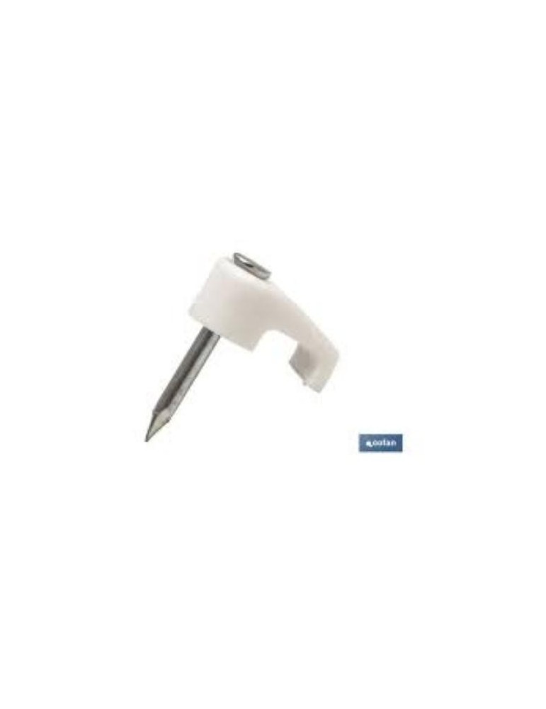 GRAPA CABLE PLANO 2X1 50 UDS.