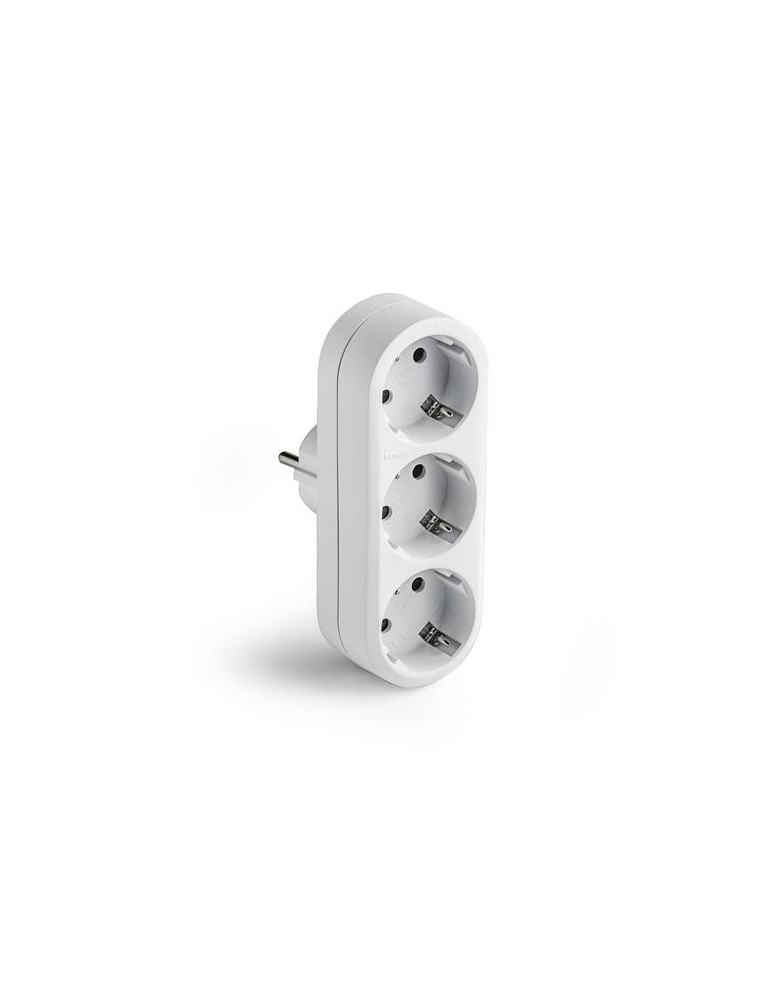 ADAPTADOR TRIPLE TT 16A-250V BLANCO 1333