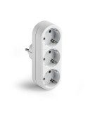 ADAPTADOR TRIPLE TT 16A-250V BLANCO 1333