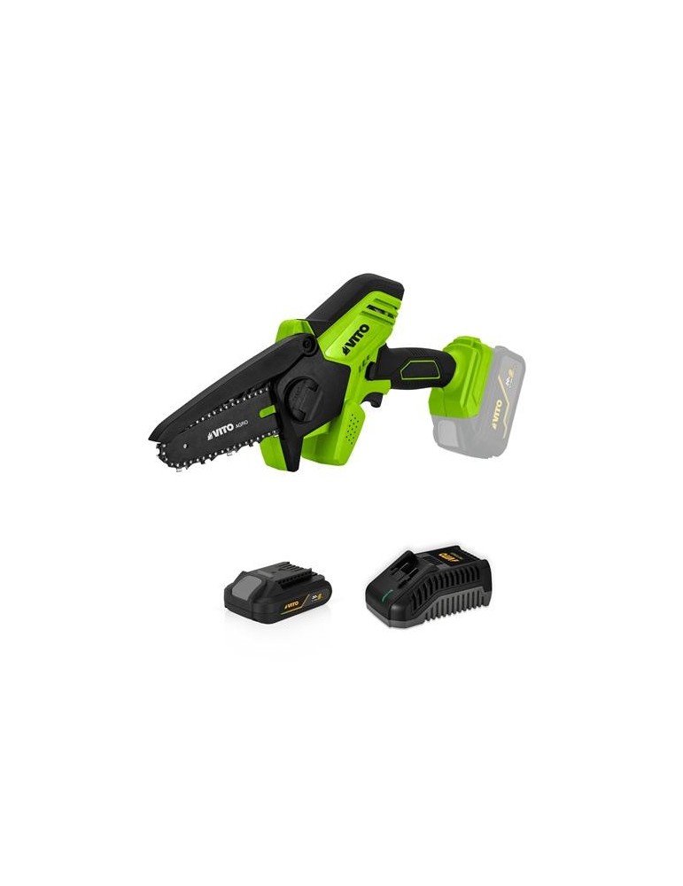 MINI MOTOSIERRA EGO 20V 100MM + BATERIA + CARGADOR