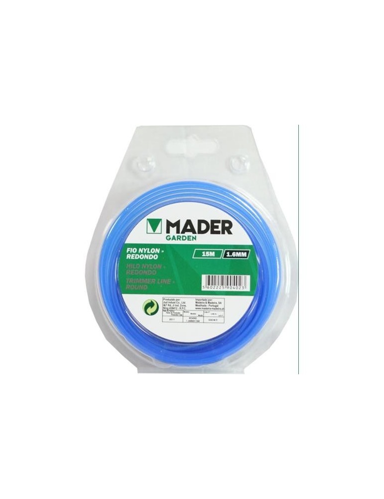 HILO NYLON MGD 1,6 MM. 15 M. 90402