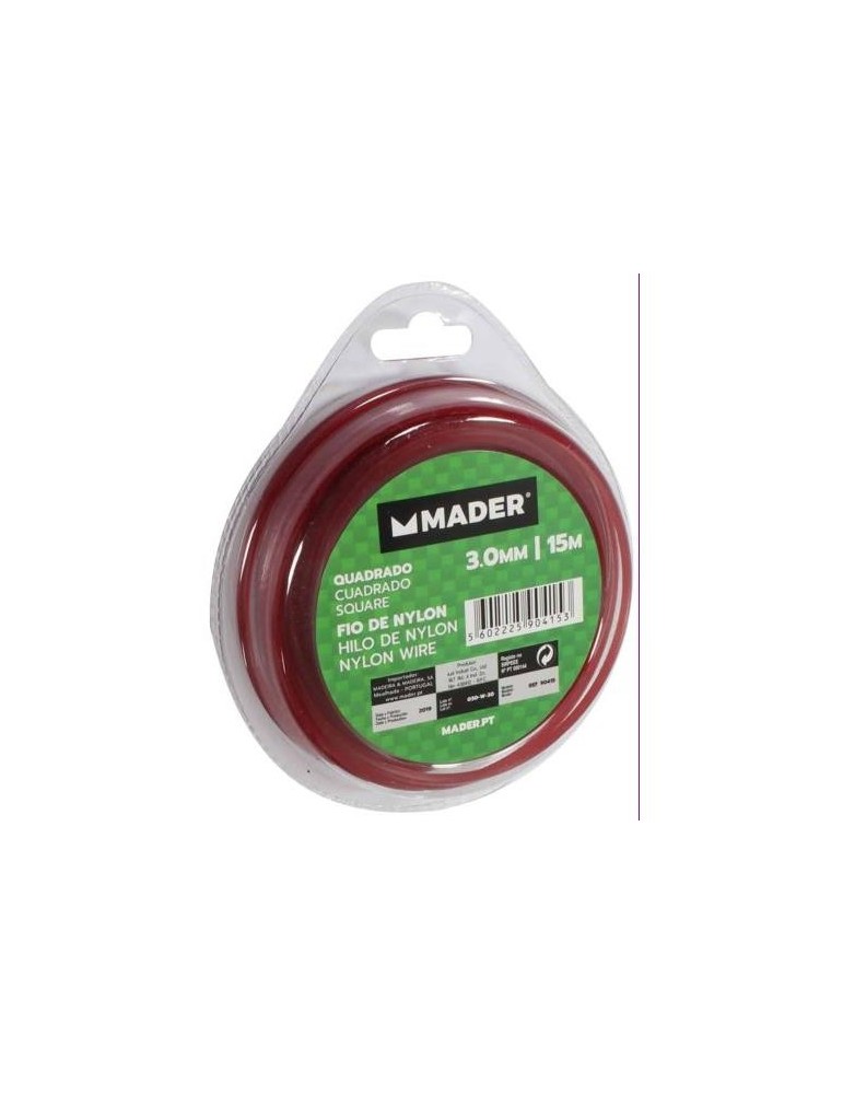 HILO NYLON CUADRADO 3.0MM 15M 90415