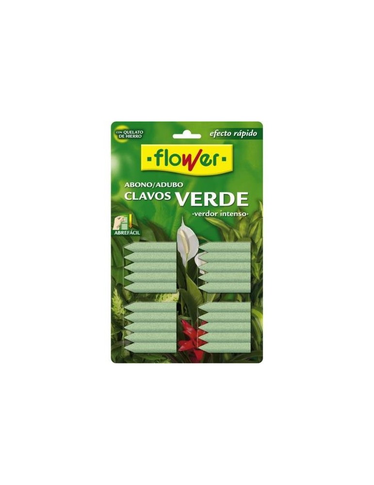 ABONO CLAVOS VERDE BLISTER 20 UNIDADES  15501