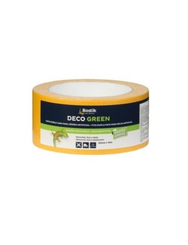 CINTA DOBLE CARA DECO GREEN 5CM.X10M. 30817117