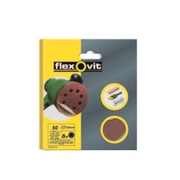 DISCO LIJA VELGRIP 115 8 AGUJEROS FINO 6 UDS