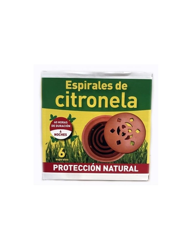 ESPIRALES DE CITRONELA ANTIMOSQUITOS