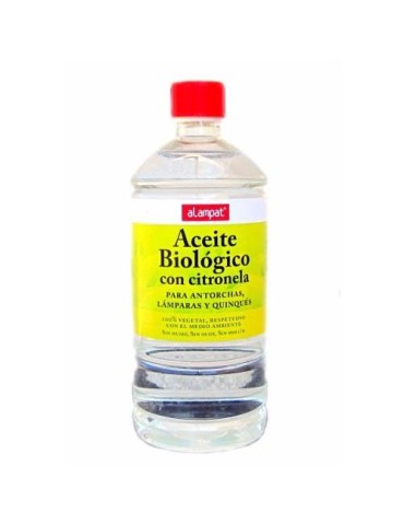 ACEITE BIOLOGICO P/ANTORCHAS CON CITRONELA 1L 323