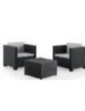 SET DE JARDIN DIVA TETE A TETE GRAFITO
