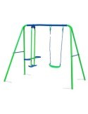 COLUMPIO INFANTIL METAL 1 ASIENTO + 1 BALANCIN