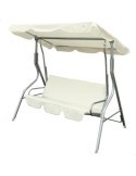 BALANCIN JARDIN 3 PAX 170X110X153CM MARFIL
