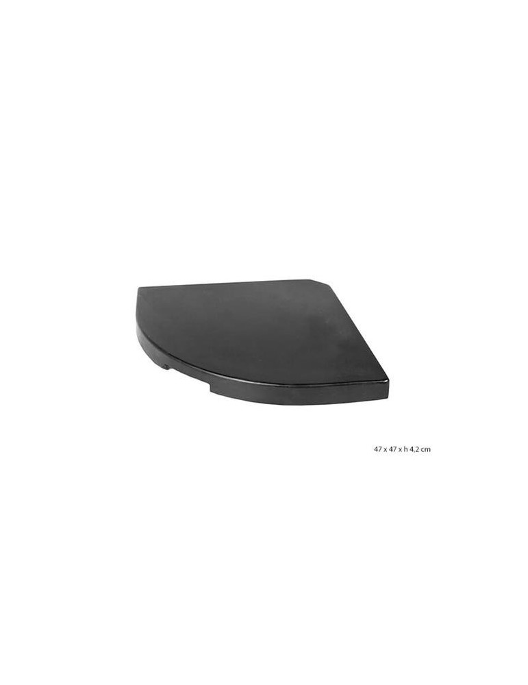 PIE PARASOL 1/4 EN LOSA HORMIGON 17KG. PIEDPA023