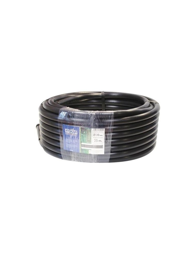 TUBERIA DE POLIETILENO 20MM 50M NEGRO LISA 62050