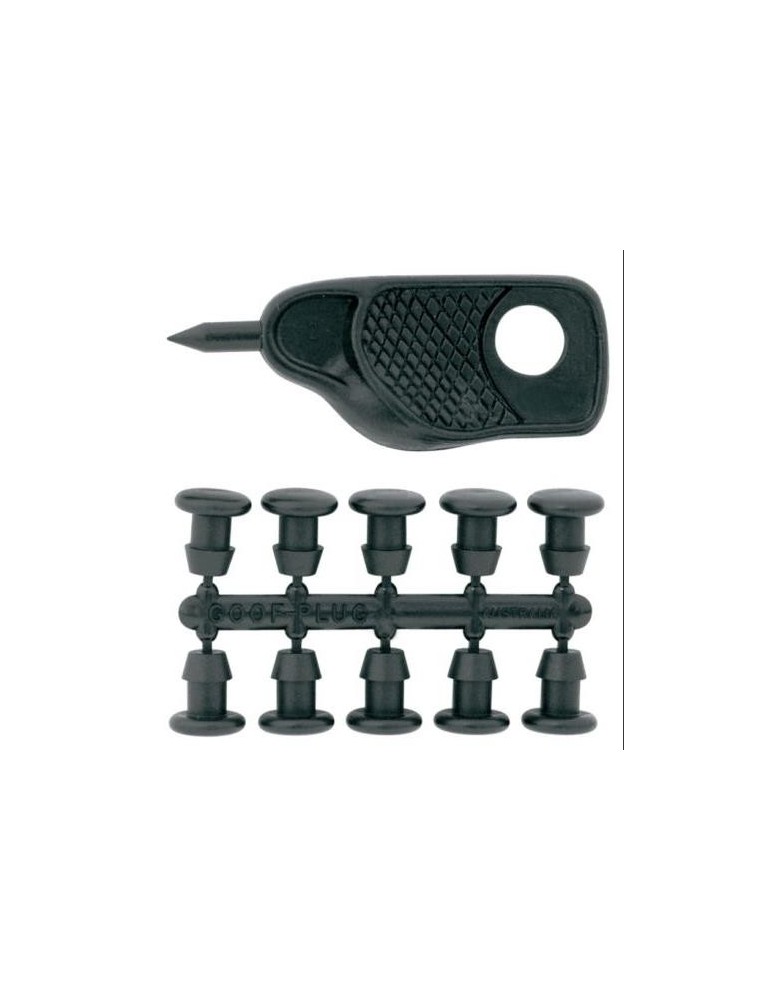 PUNZON + 10 TAPONES 4 MM (BOLSA ZIP 1+10)