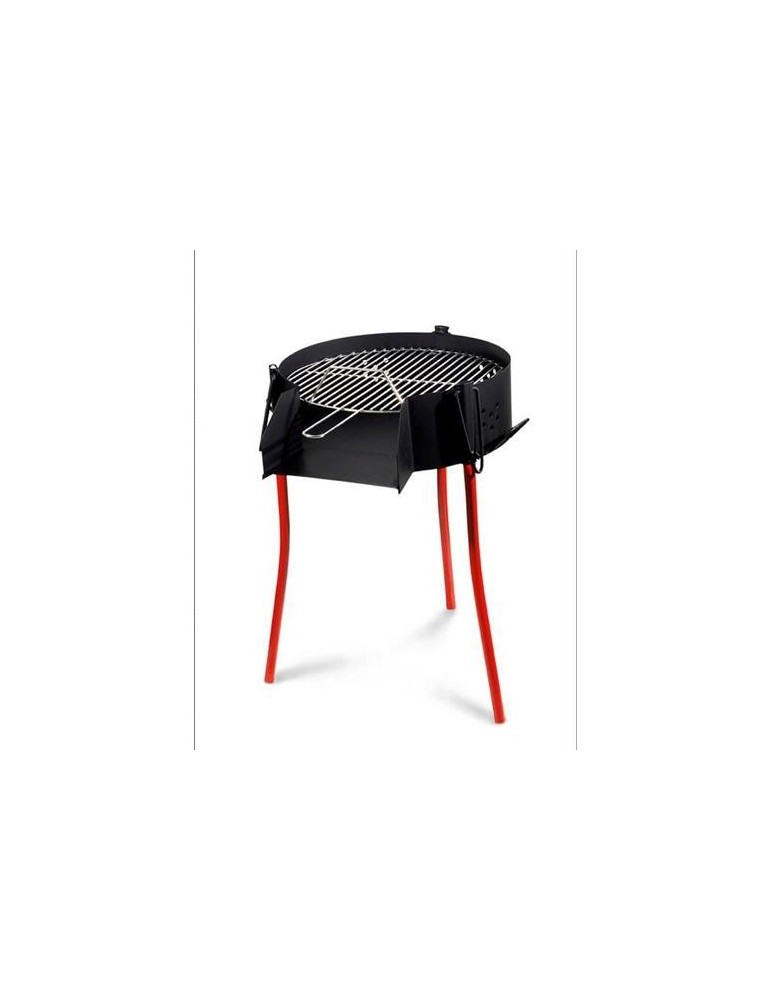 BARBACOA RUSTICA 50+PARRILLA RUEDA 41049