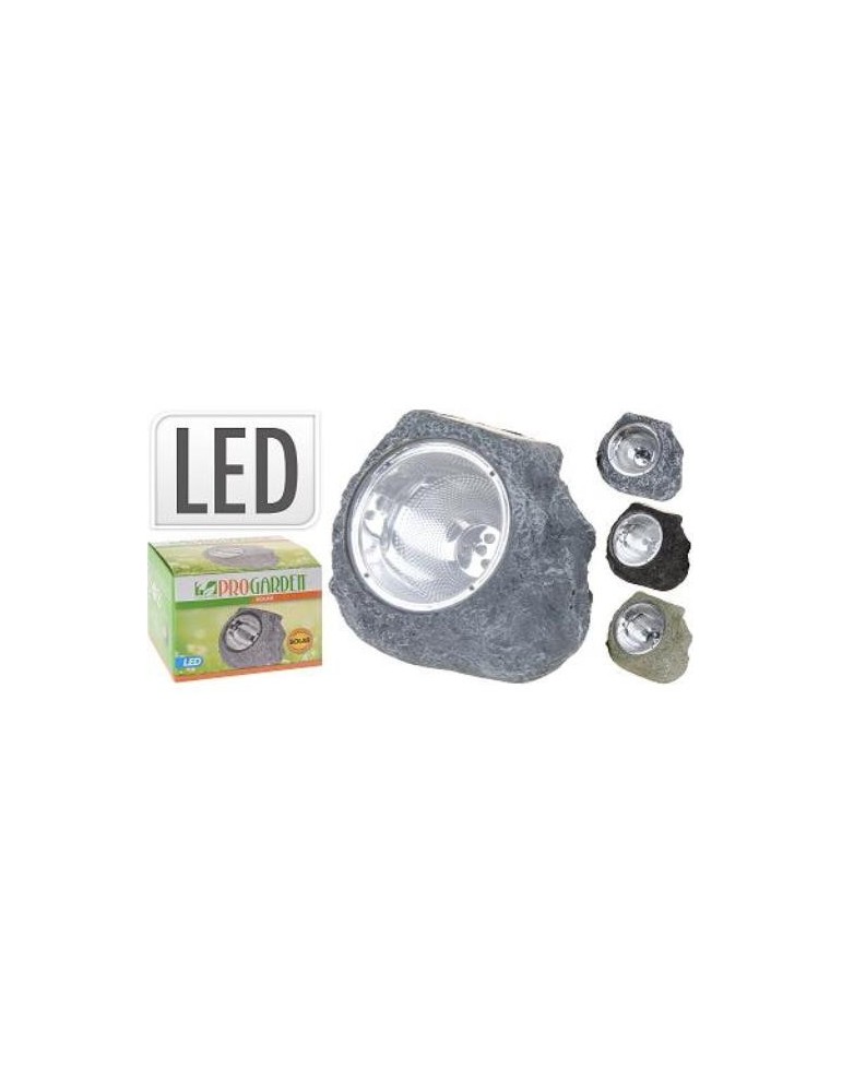 PIEDRA SOLAR RESINA 4 LED SURTIDOS DT4250020