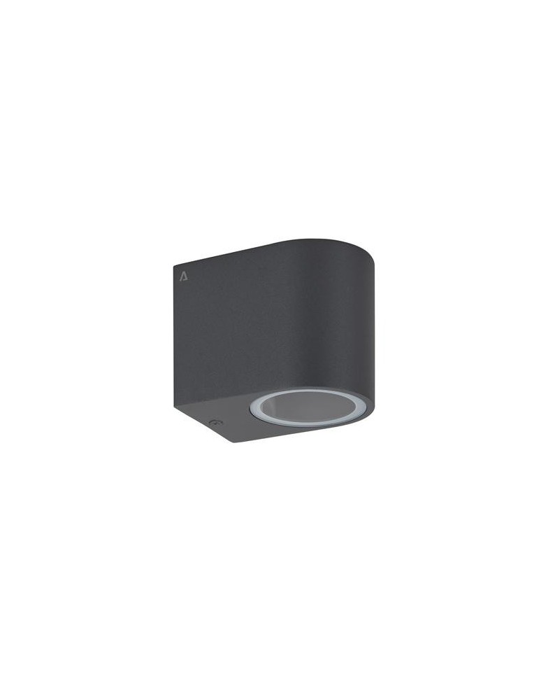 APLIQUE DE PARED 1XGU10 100MM IP54 GRAFITO