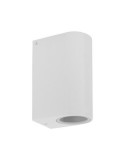 APLIQUE DE PARED 2XGU10 150MM IP54 BLANCO