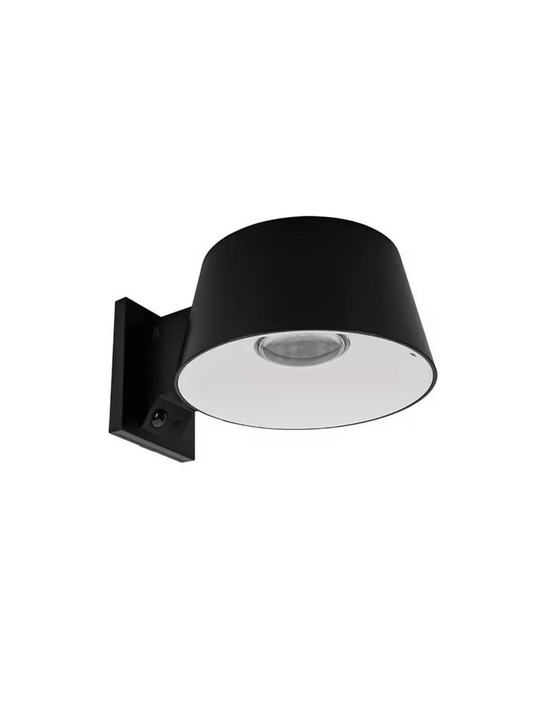 APLIQUE SOLAR PARED 1000LM 4000K IP54 NEGRO