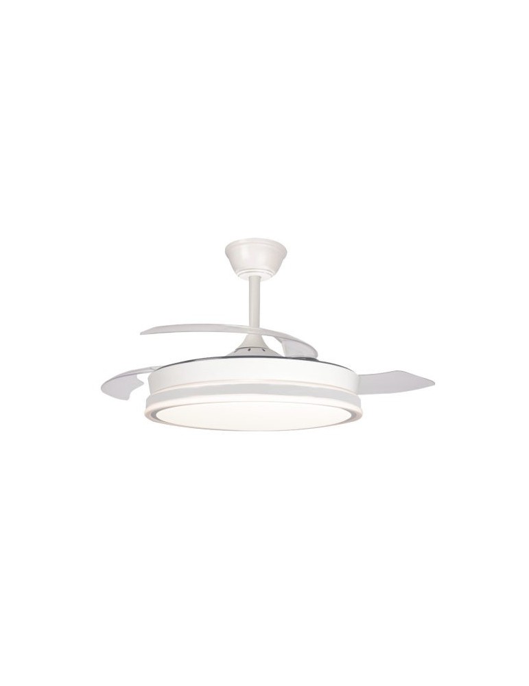 VENTILADOR TECHO RETRACTIL SUPERECO 45W 4400LM BCO