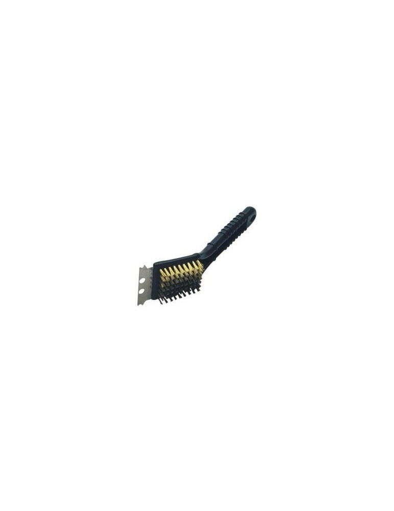 CEPILLO PLASTICO PARA BARBACOA 2 EN 1
