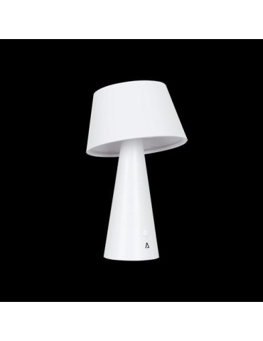 LAMPARA DE MESA SOLAR 500LM 4000K IP44 BLANCA
