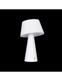 LAMPARA DE MESA SOLAR 500LM 4000K IP44 BLANCA
