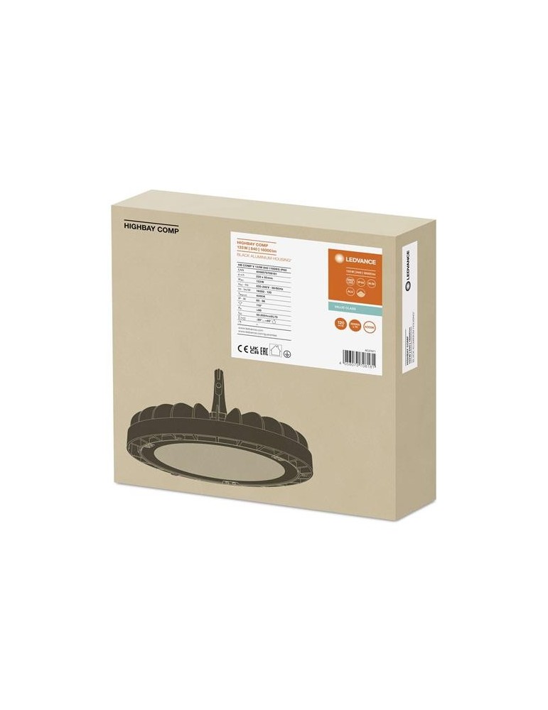 CAMPANA COMPACT 133W 4000 IP65 16000LUM