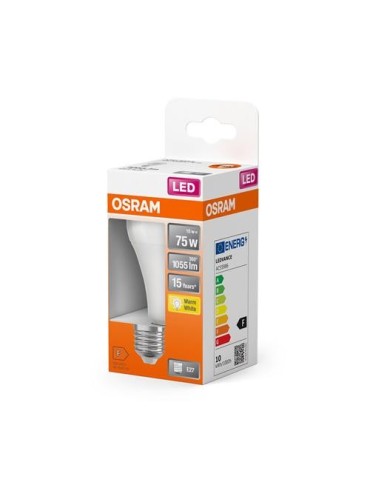 BOMBILLA LED STANDAR 10W/827 E27 CALIDA