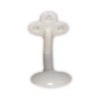 COLGADOR NUMERO 2 PINTADO BLANCO AMIG 149