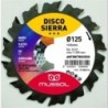 DISCO PARA AMOLADORA CORTE MADERA F1252114