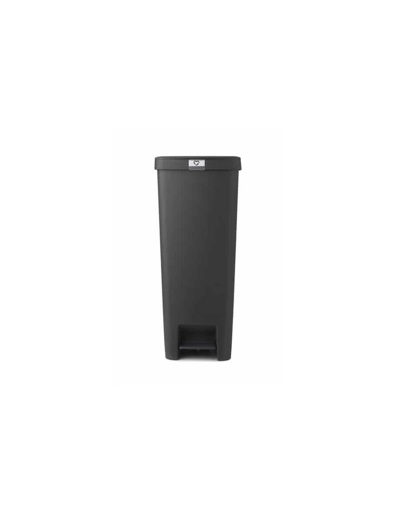 CUBO DE PEDAL 40 LITROS NEGRO 800023
