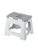 TABURETE COMPACT PLEGABLE 27CM GRIS 8913