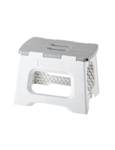 TABURETE COMPACT PLEGABLE 23CM GRIS 8921