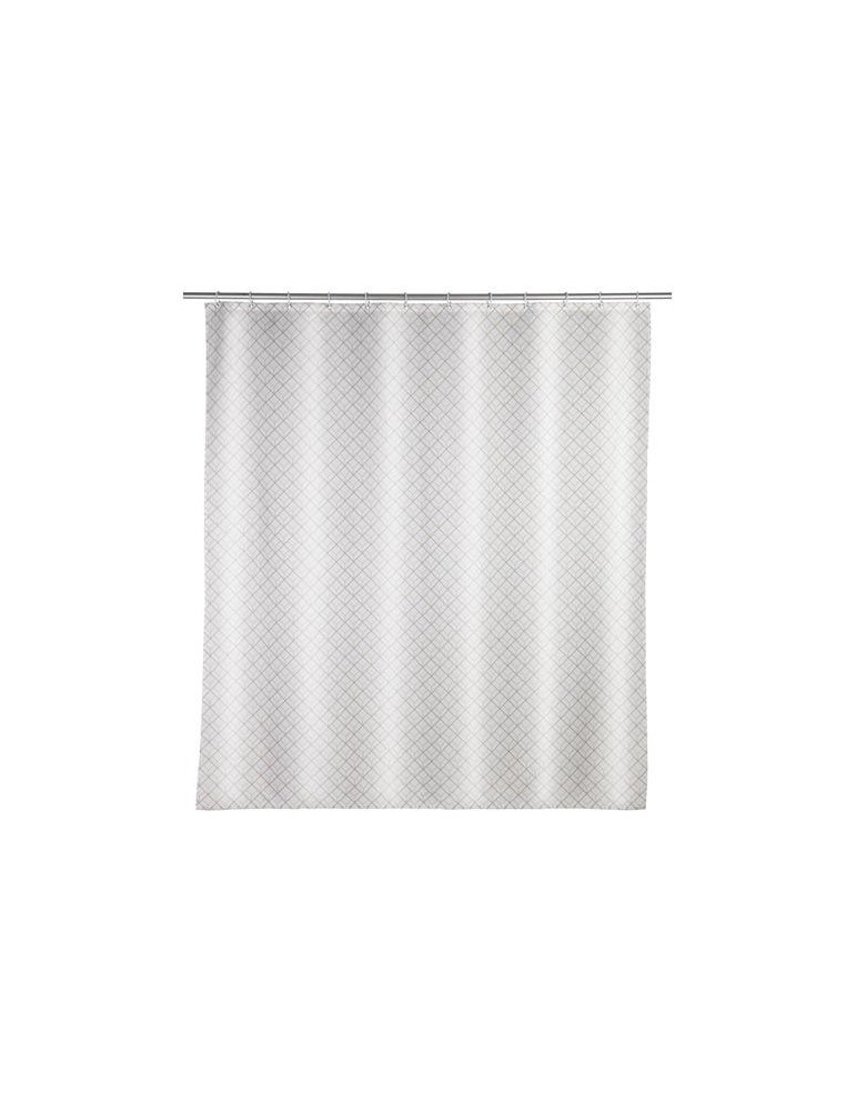 CORTINA DE DUCHA 180X200 POLIESTER CUBIQUE 2524110