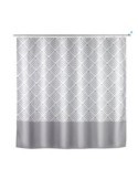 CORTINA DE DUCHA 180X200 POLIESTER GRIS 24687100