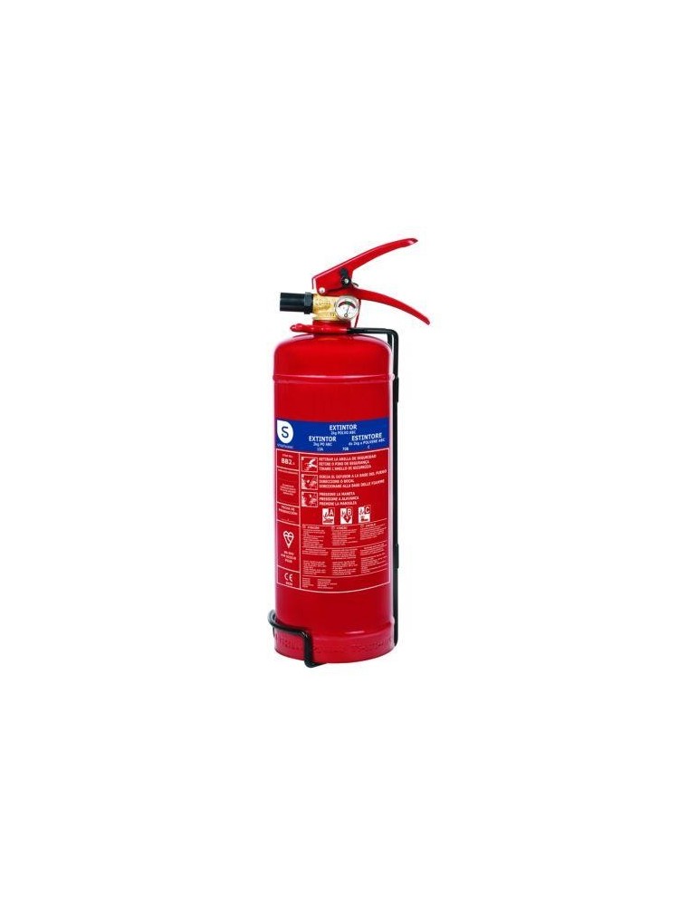 EXTINTOR POLVO ABC 2 KILOGRAMOS FEX-15122